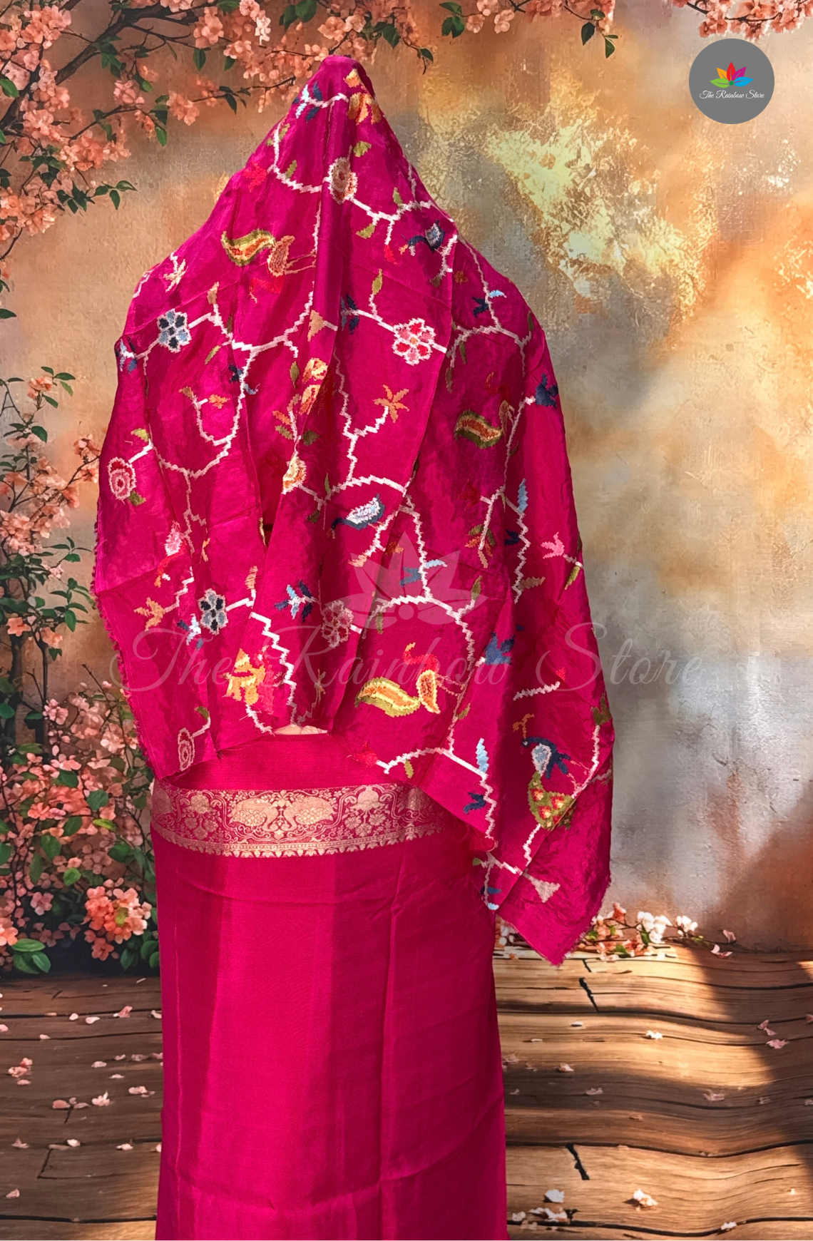 Mysore Silk Saree - Deep Magenta Pink