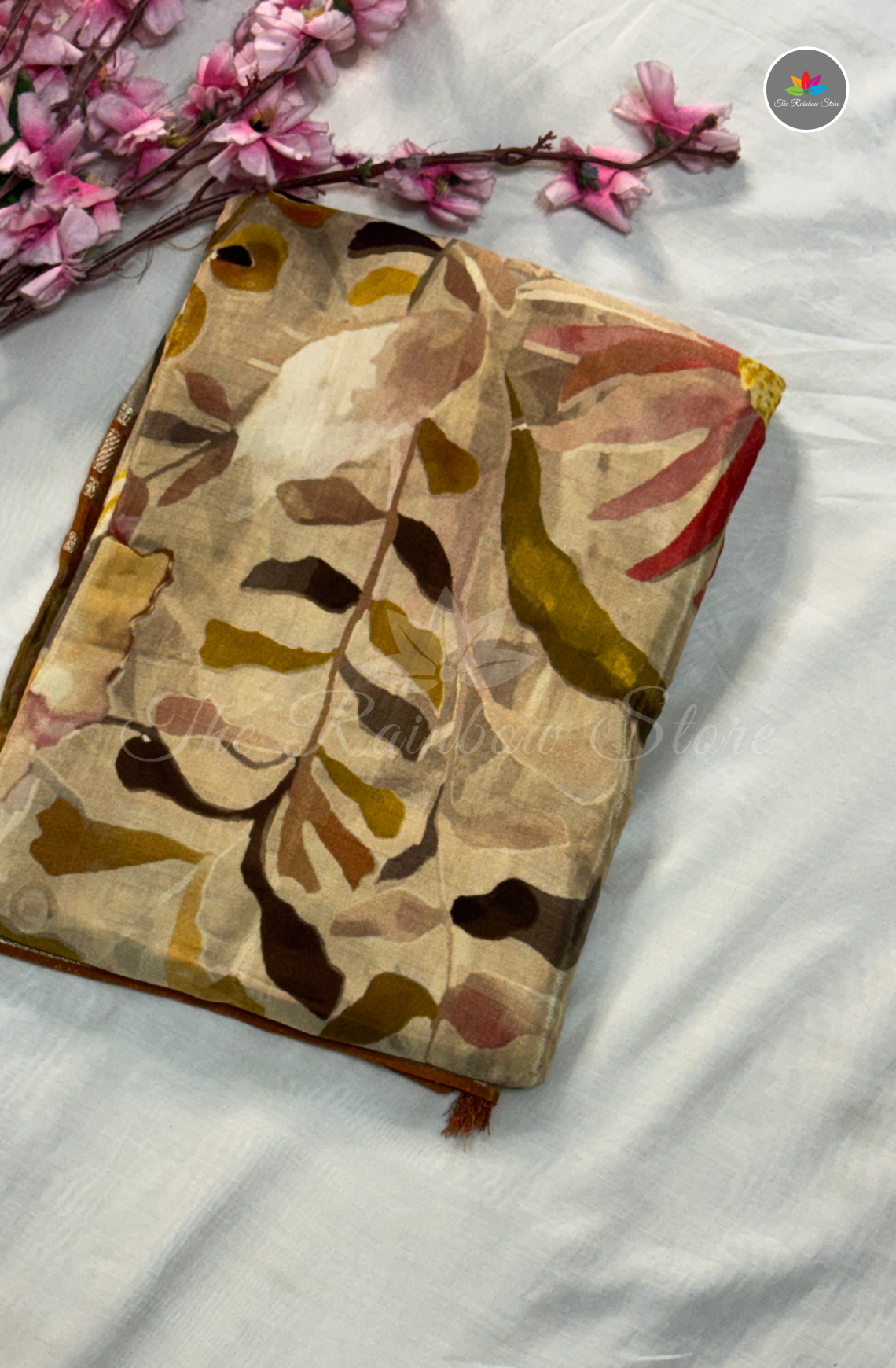 Mysore Crepe Silk - Cream Beige