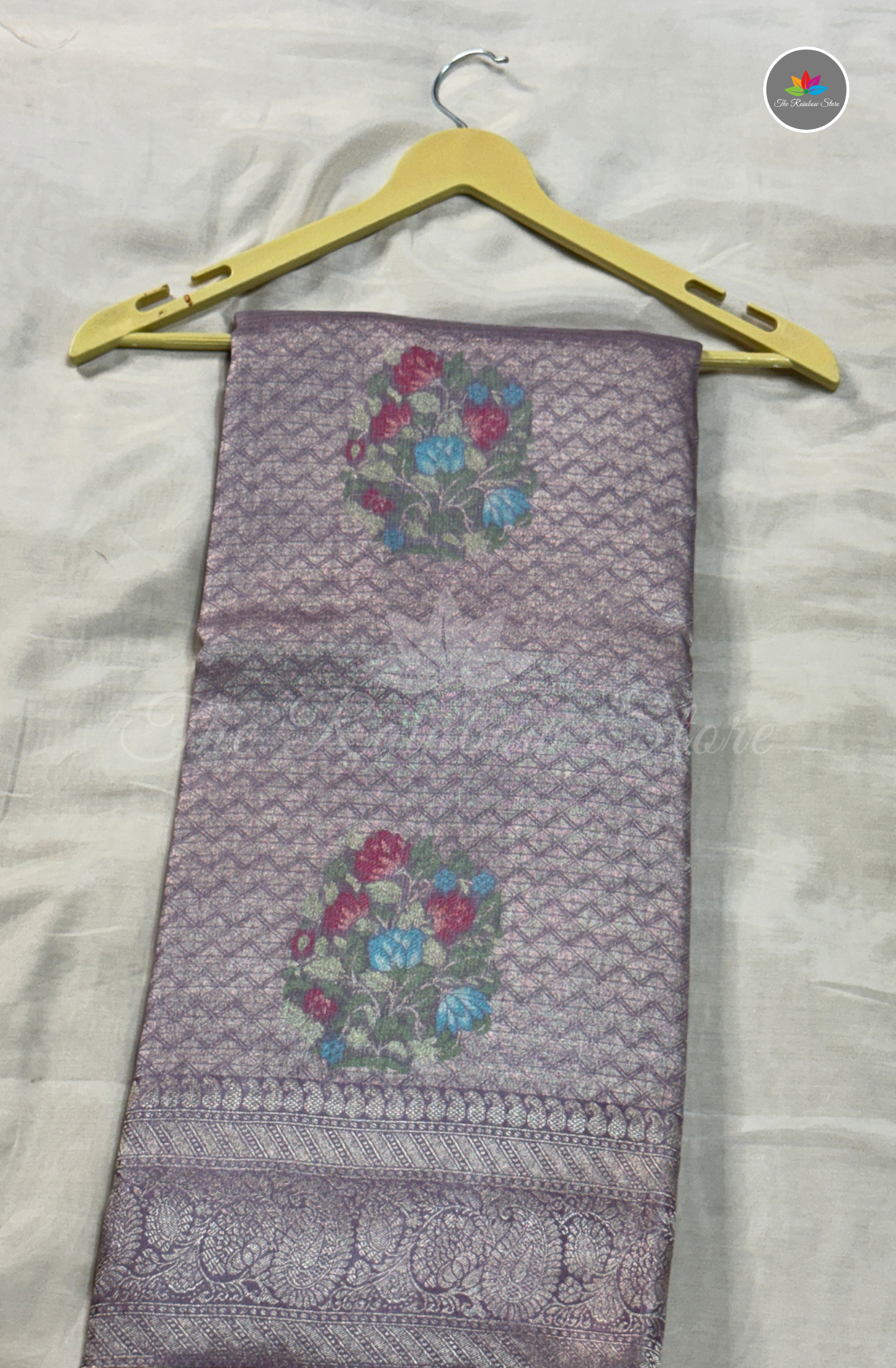 Brocade Pattu Saree - Lavender Purple