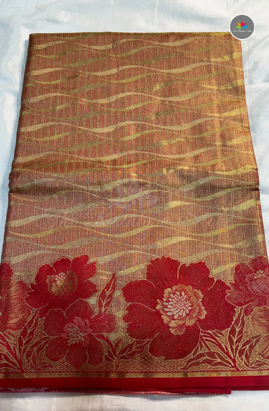 Pure Kanchi Pattu With Premium Quality - Red