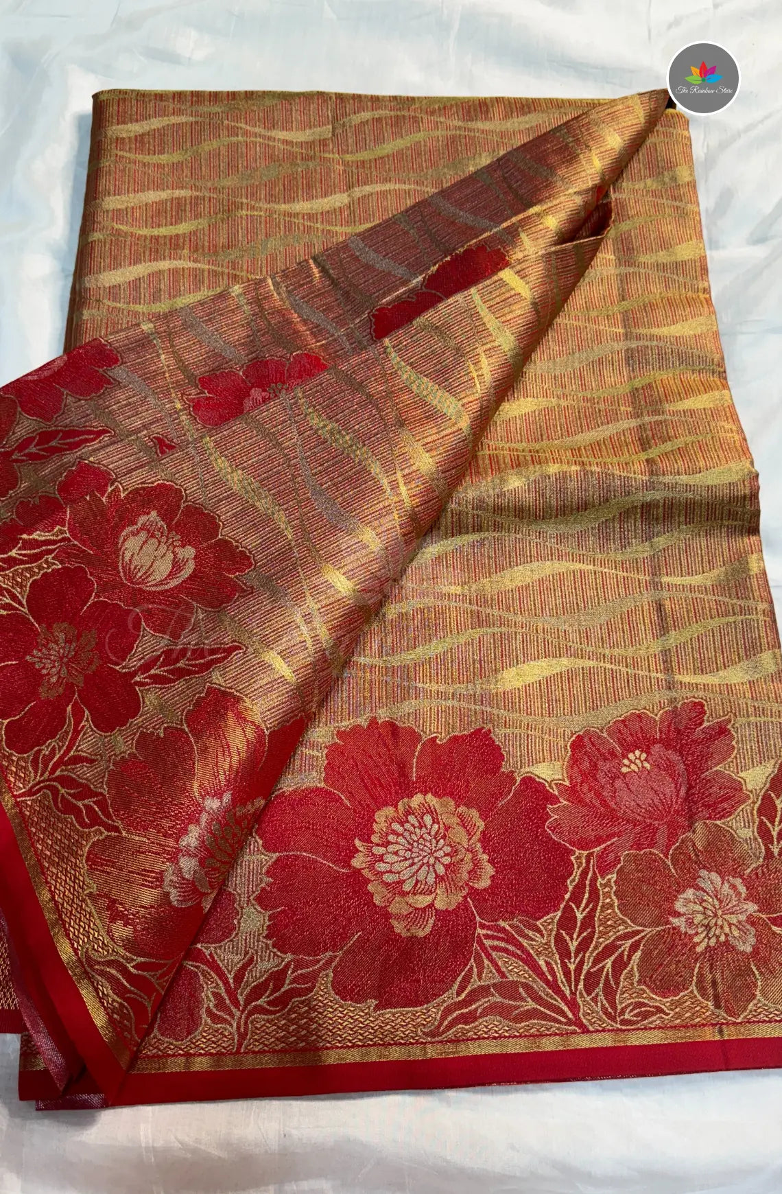 Pure Kanchi Pattu With Premium Quality - Red