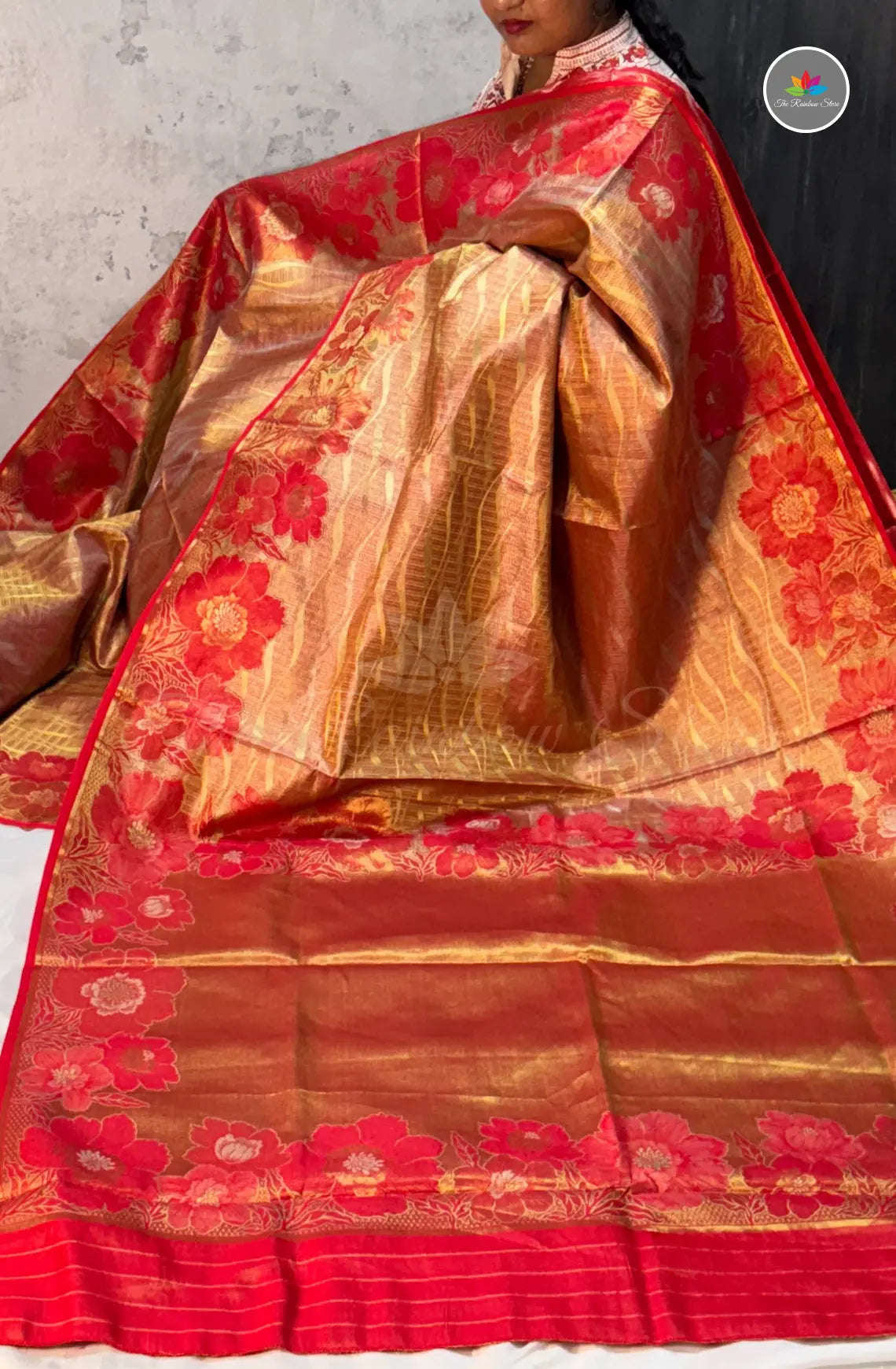 Pure Kanchi Pattu With Premium Quality - Red