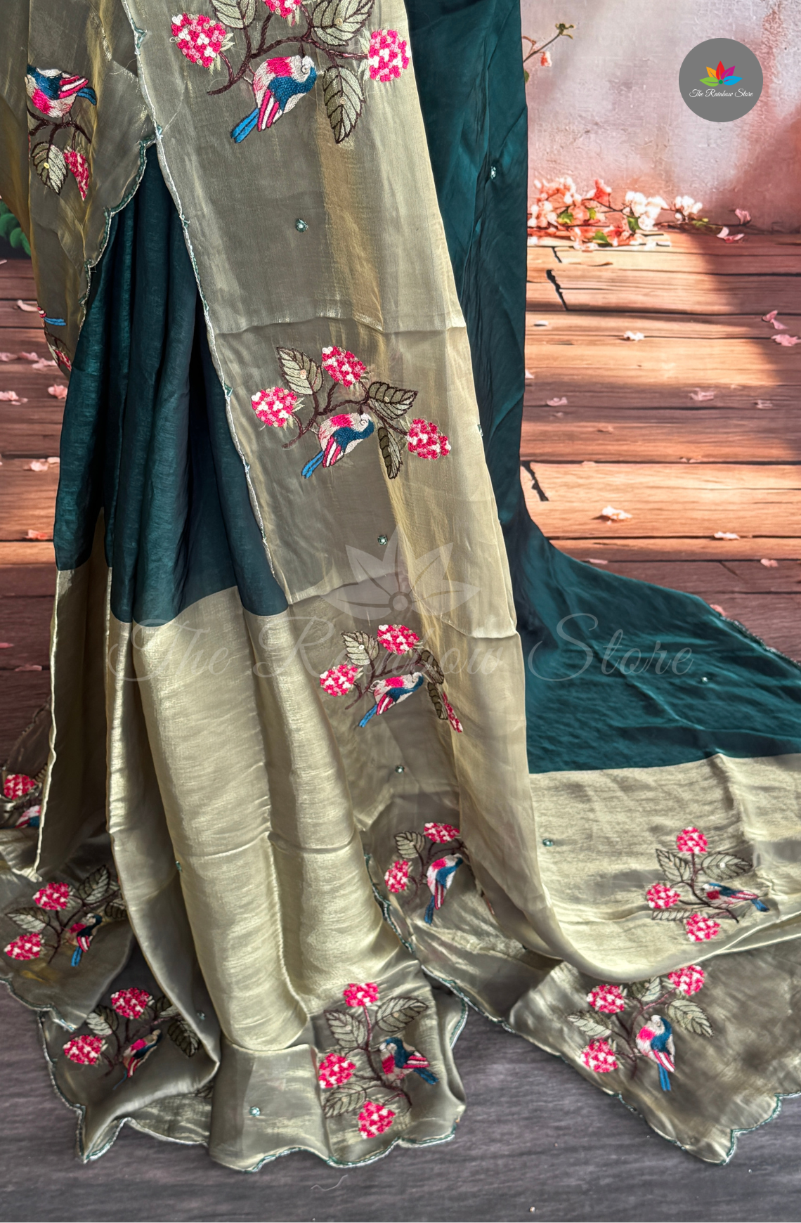 Fendi Silk Saree