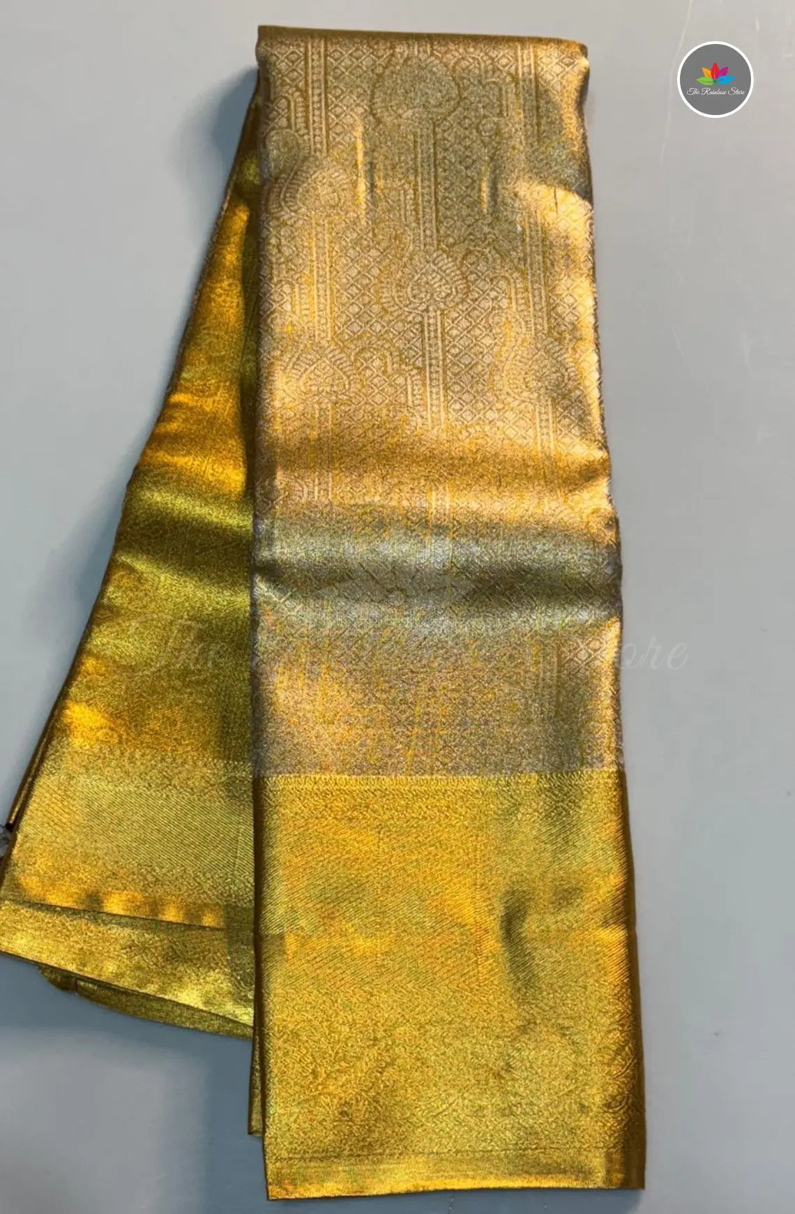 Zari Woven Kanjivaram Pattu Saree  - Gold